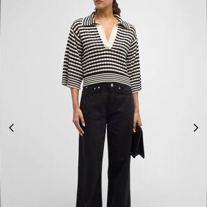 Ramy Brook Azaria knit blouse